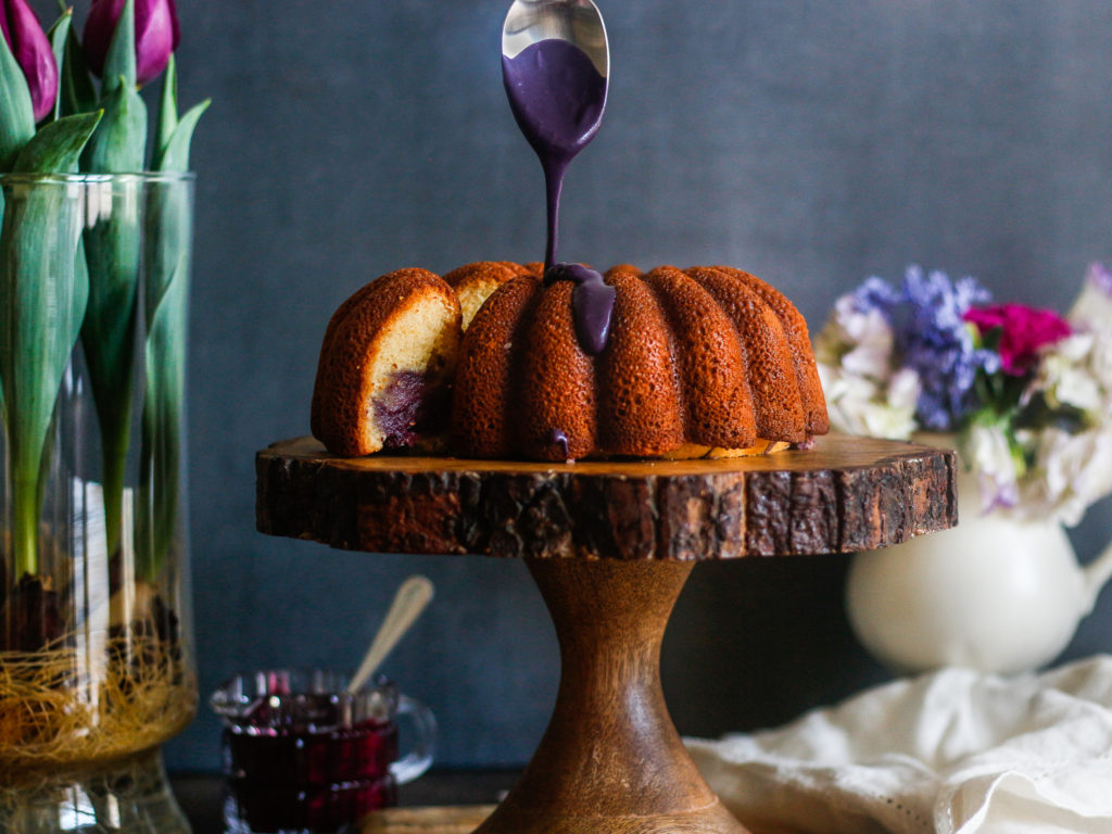 Honey Orange Blossom Bundt Cake – Fig & Olive Platter