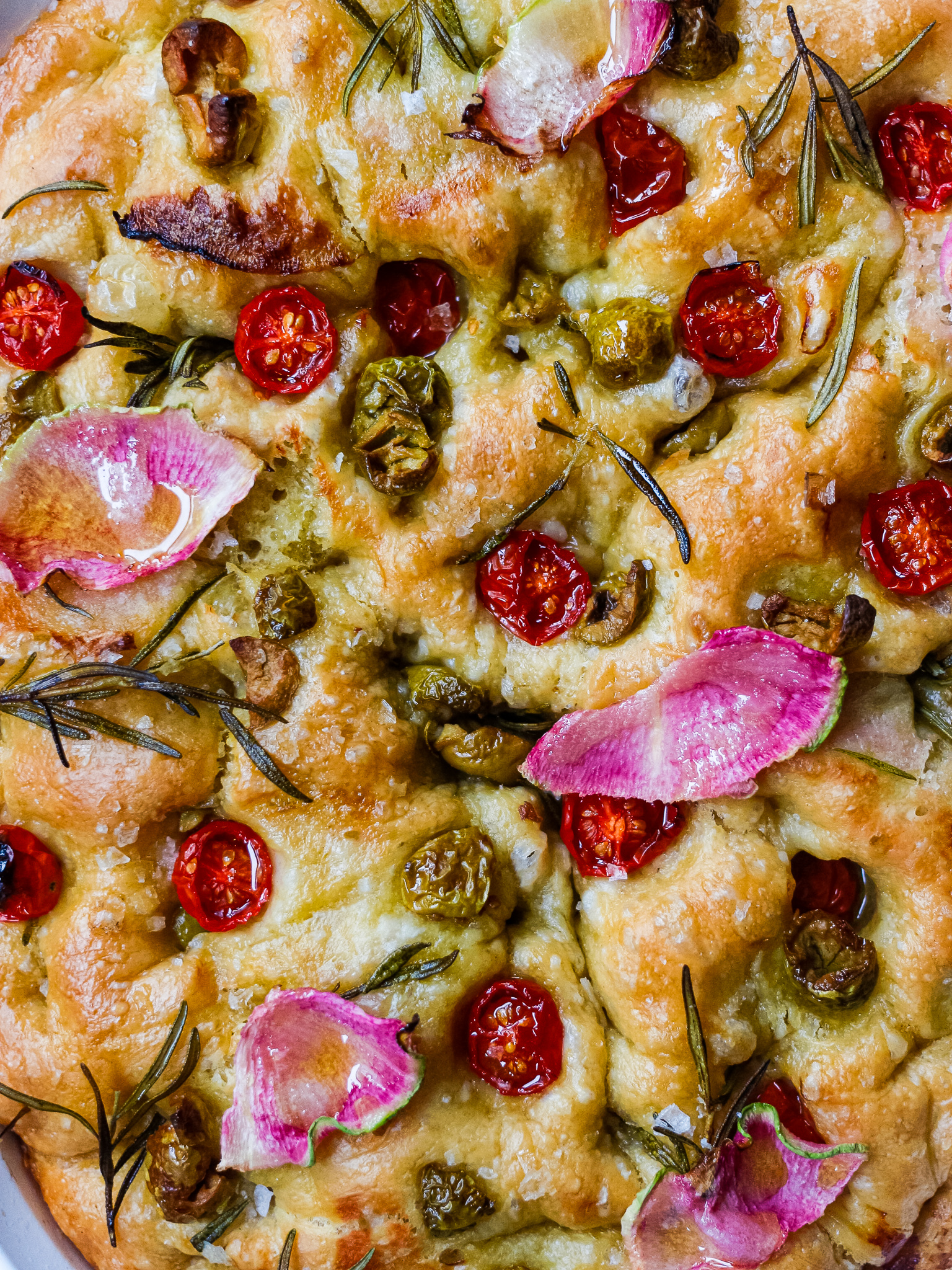 How to Make Focaccia Bread – Fig & Olive Platter