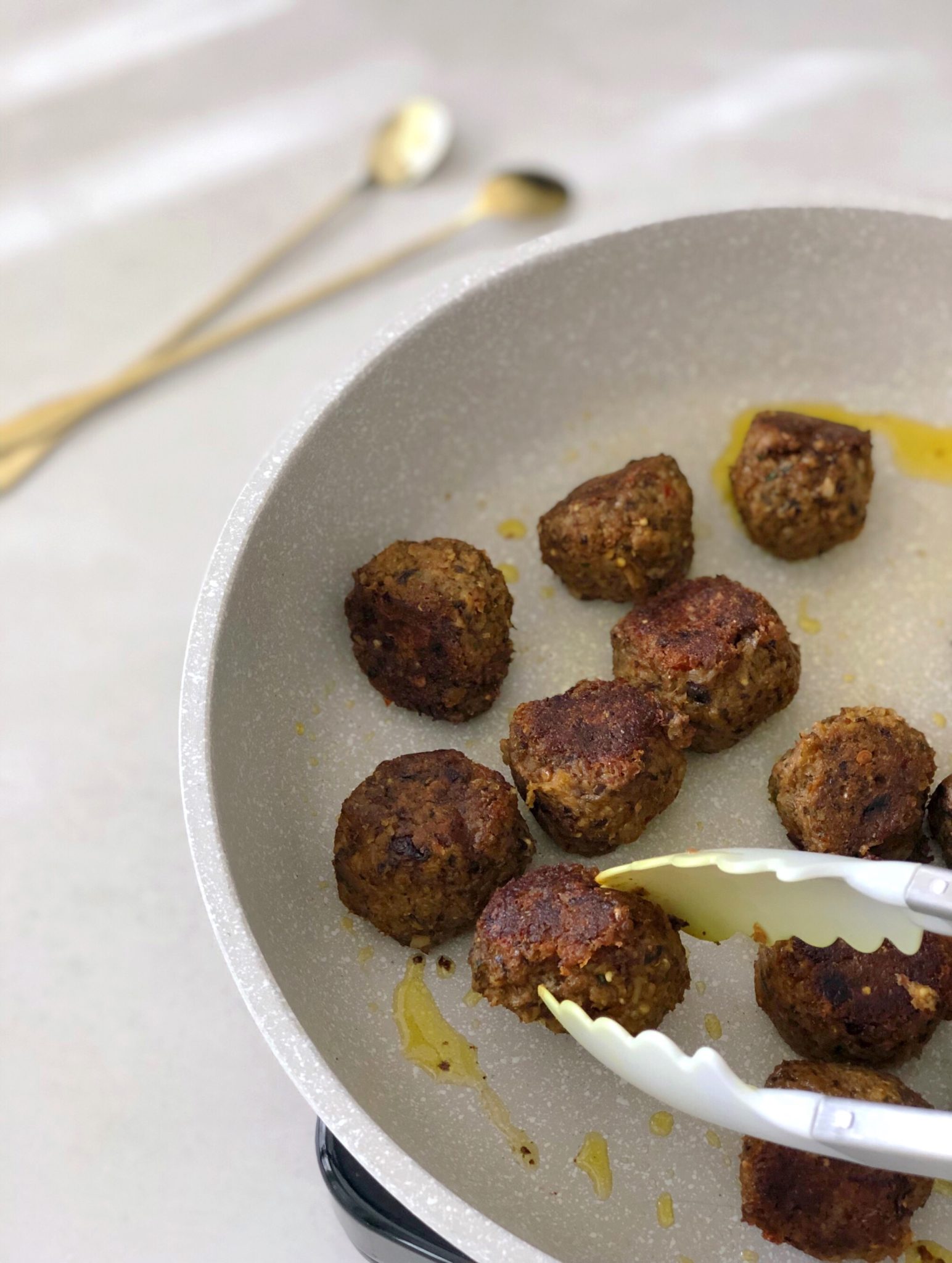 Eggplant Meatless Meatballs