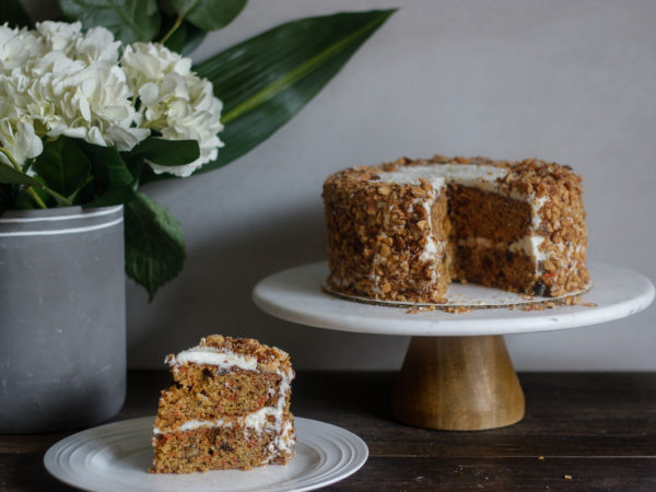 Healthy-ish Carrot Cake – Fig & Olive Platter