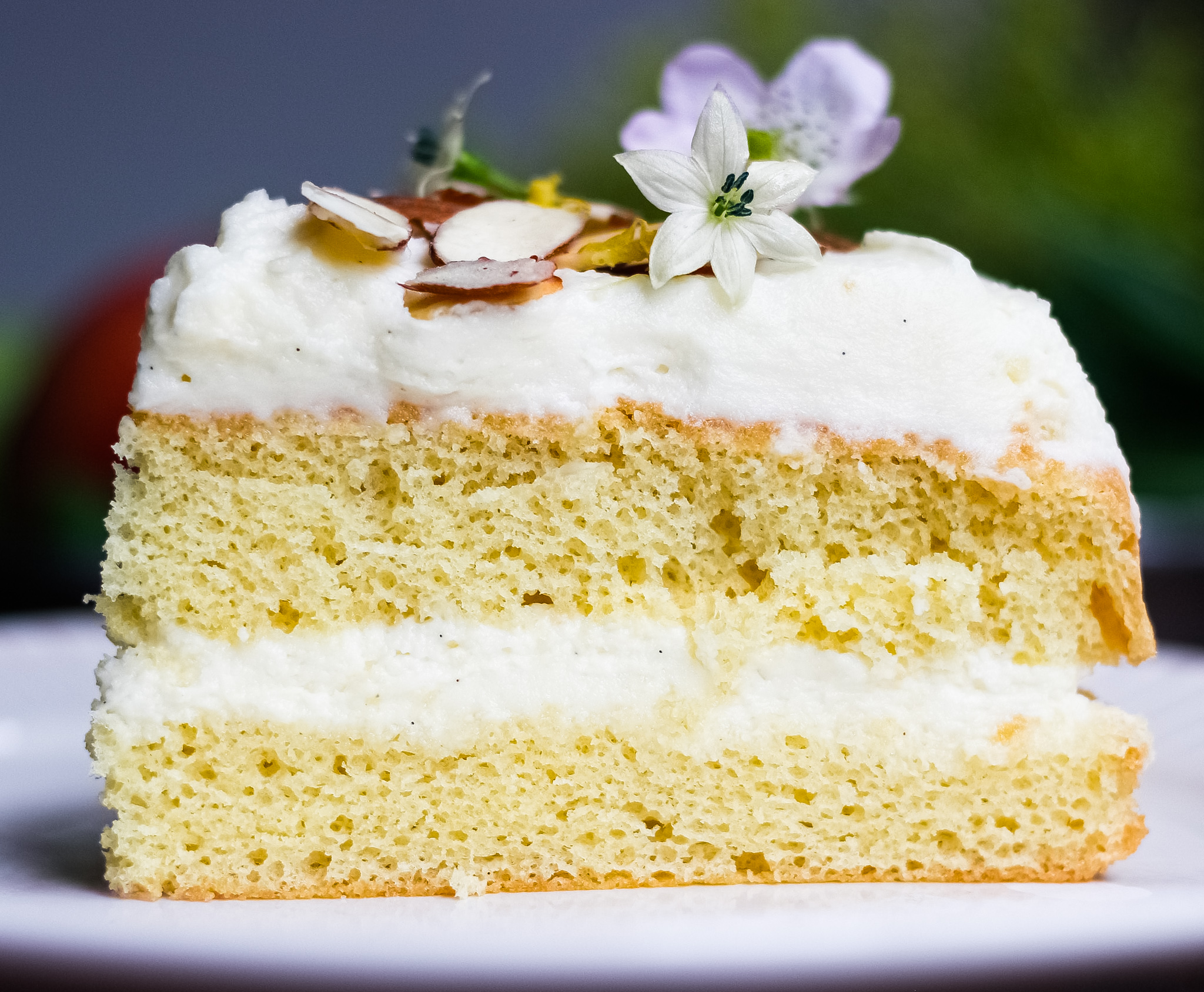 Moist and Tender Almond Cake - Saving Room for Dessert