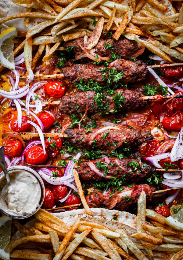 Kofta كفتة Kebab Sheet Pan Dinner