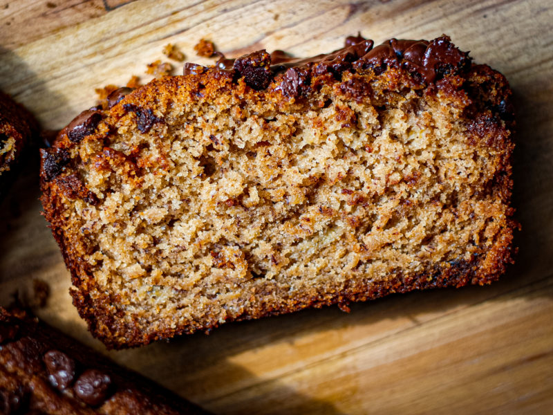 Vegan Maple Banana Bread Fig & Olive Platter