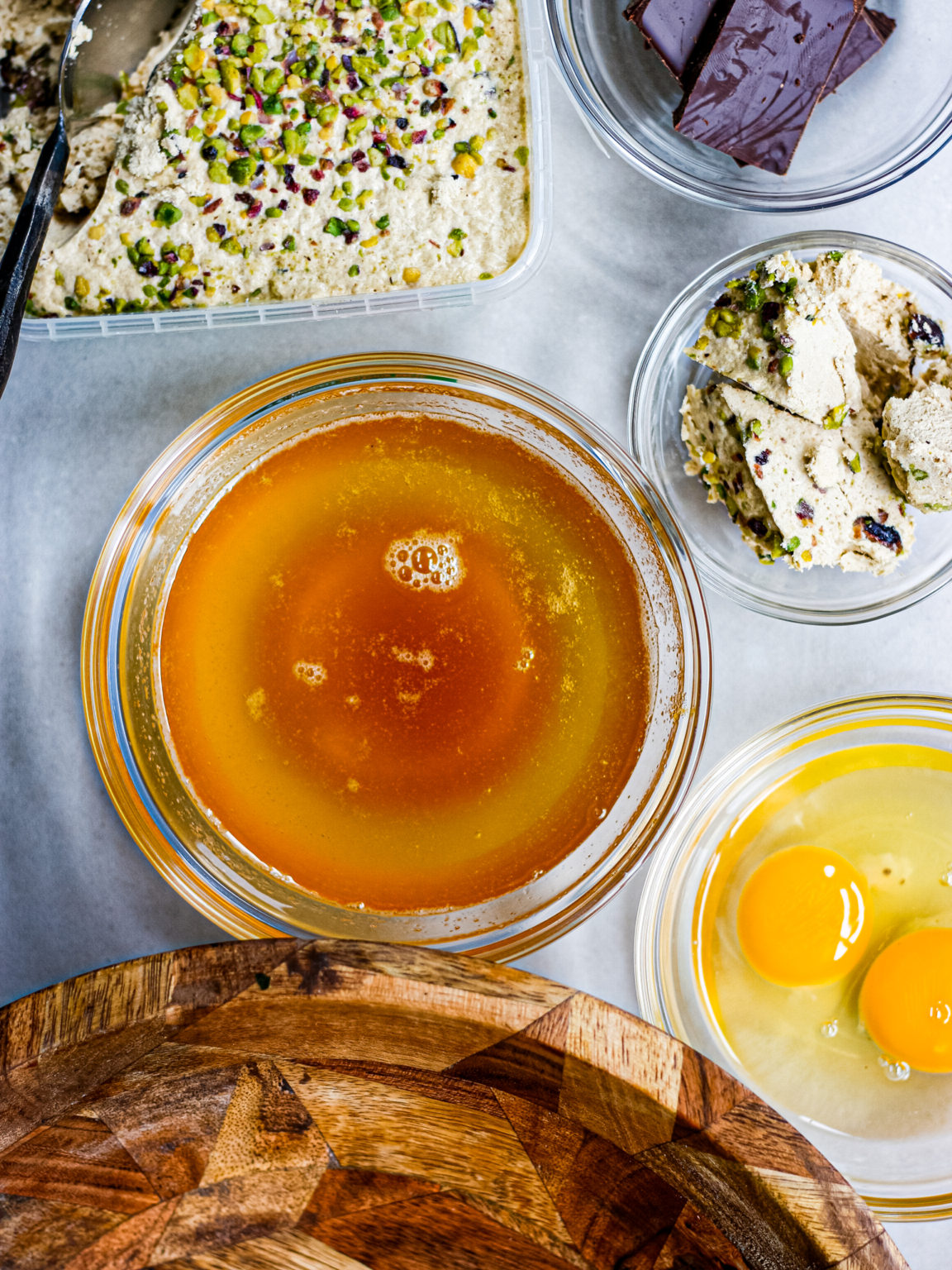 Halva حلوى شامية Sesame Brown Butter Chocolate Chunk Cookies Fig