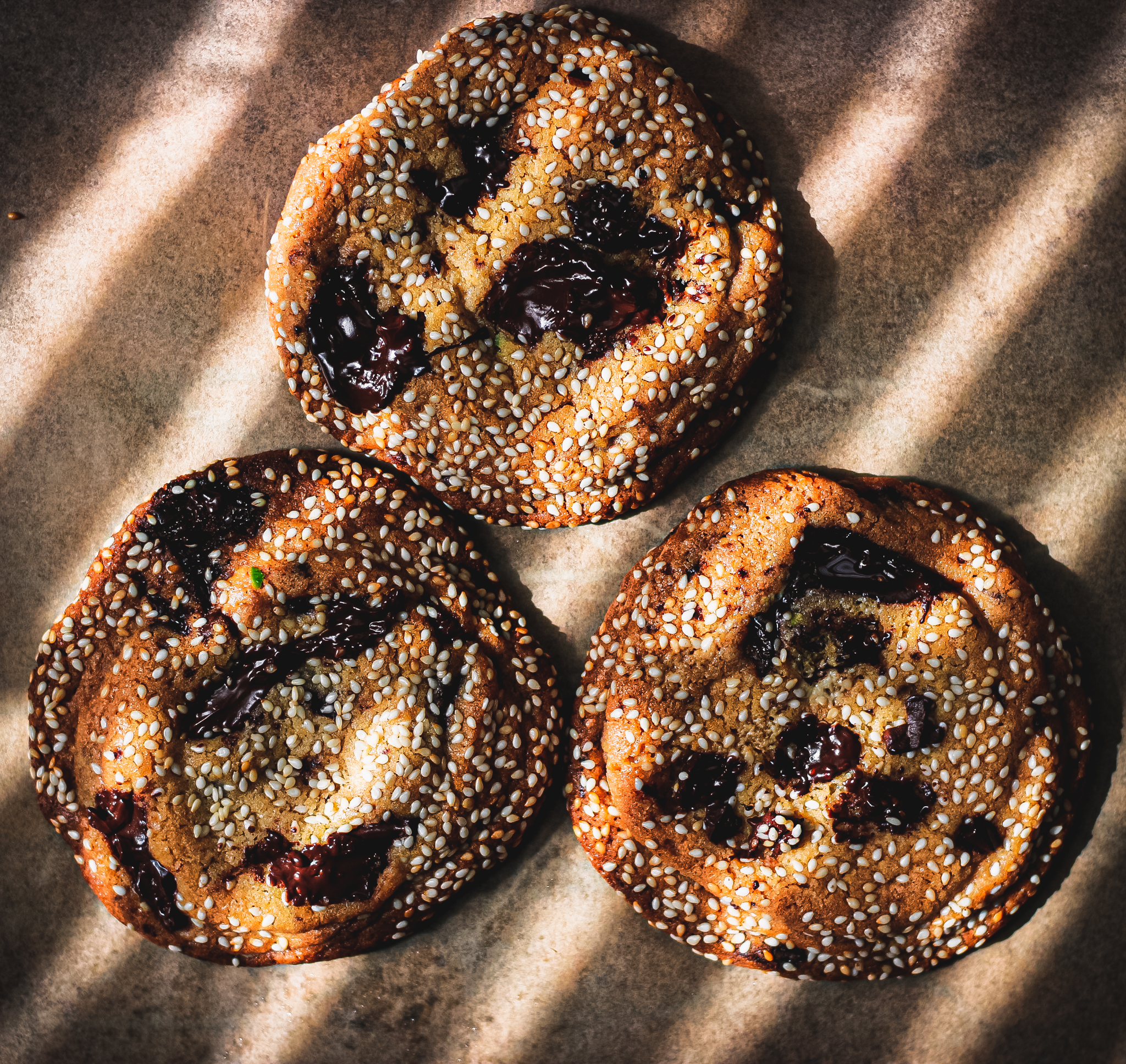 Halva حلوى شامية Sesame Brown Butter Chocolate Chunk Cookies – Fig