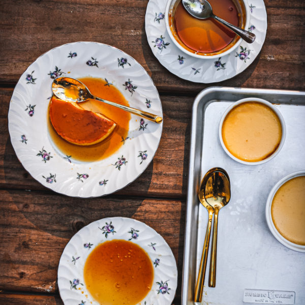 Spiced Crème caramel