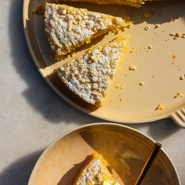 Lemon Crumble Cake