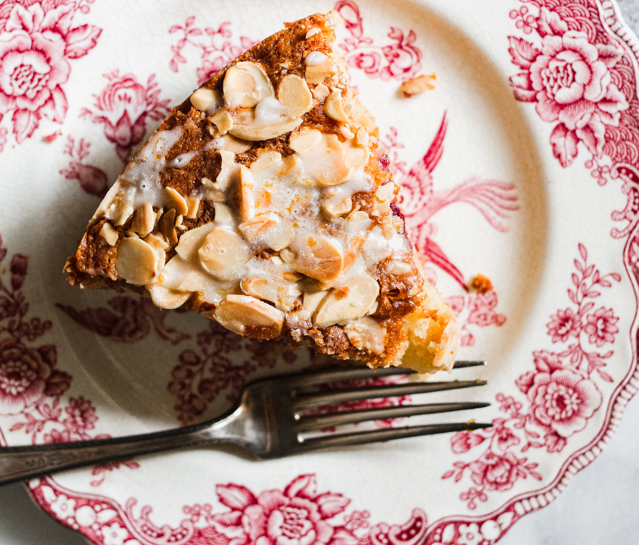 Orange Cranberry Almond Cranberry Cake