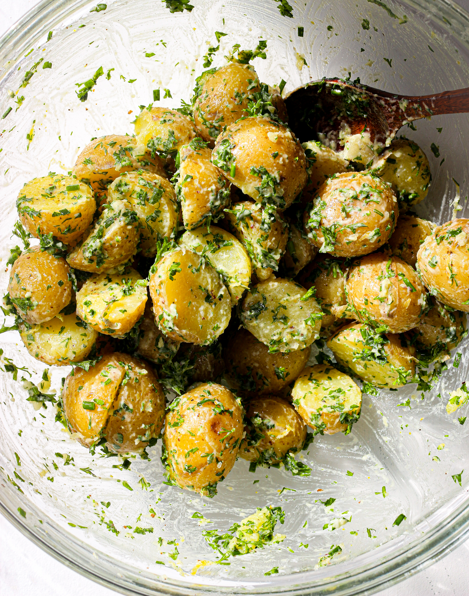 Garlic-Herb Potato Salad 