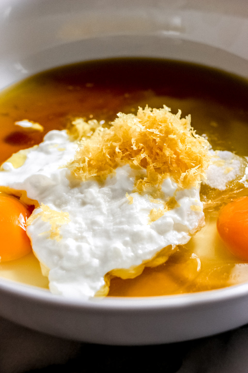 Lemon Olive Oil Honey Cake Fig & Olive Platter