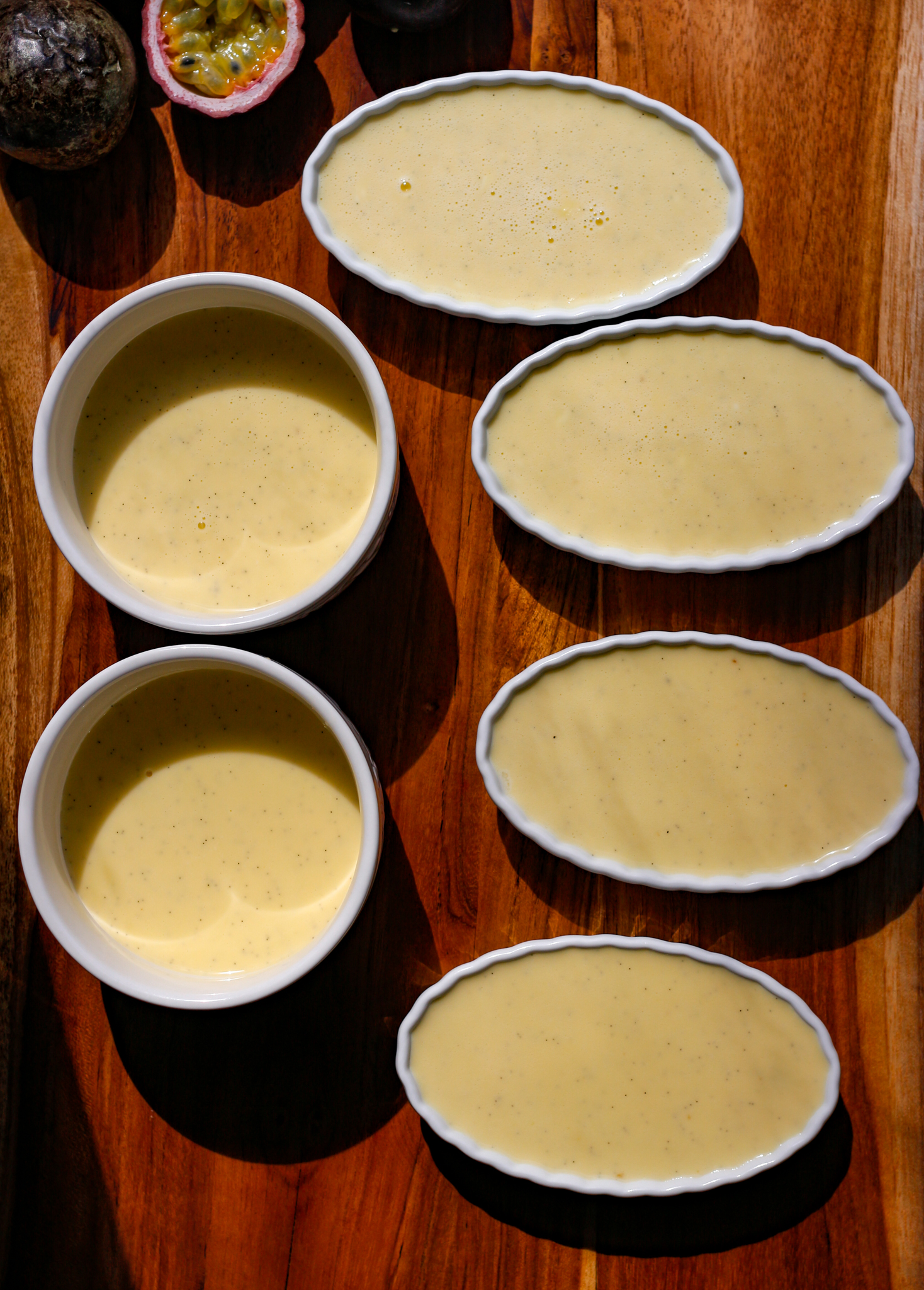 Passion Fruit Crème Brûlée