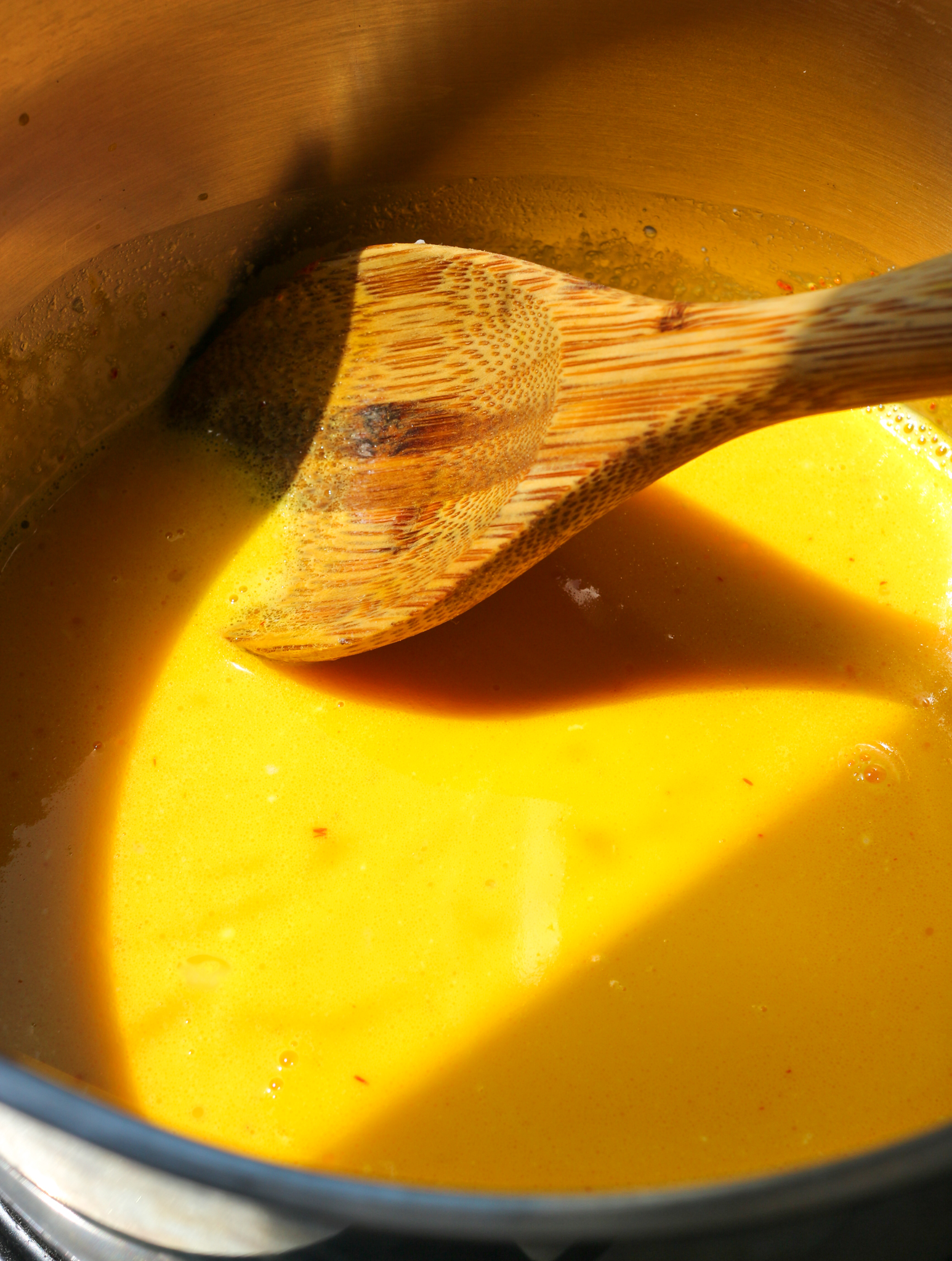 Creamy Saffron Pasta