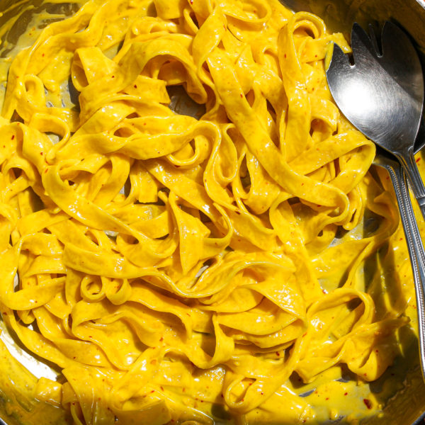 Creamy Saffron Pasta