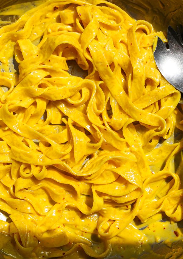 Creamy Saffron Pasta