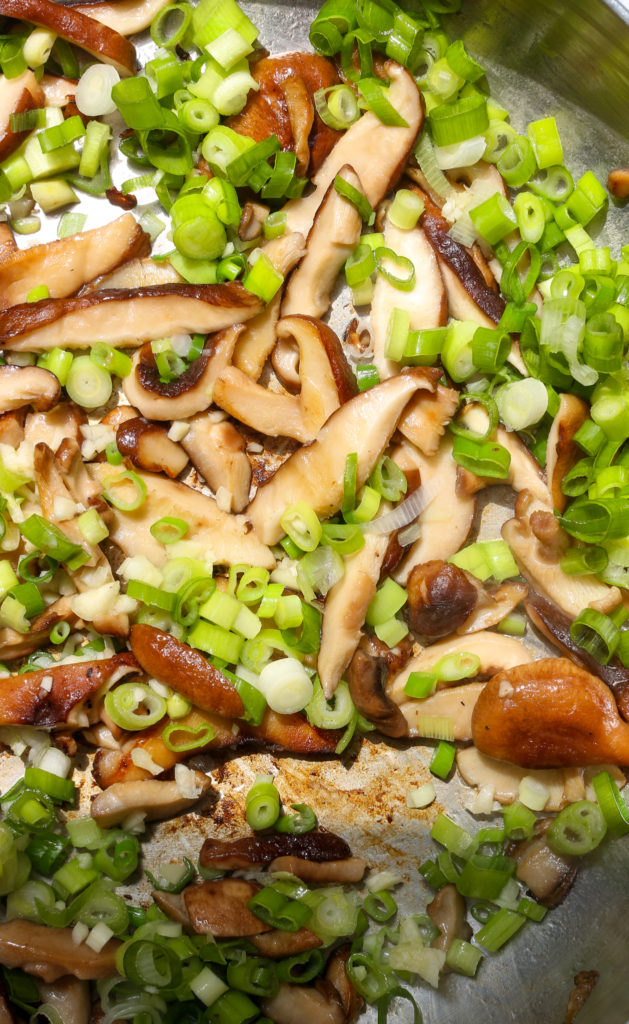 Creamy Mushroom Pasta – Fig & Olive Platter