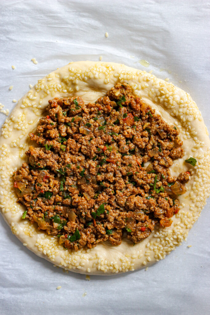 Middle Eastern Lamb Flatbread Fig & Olive Platter