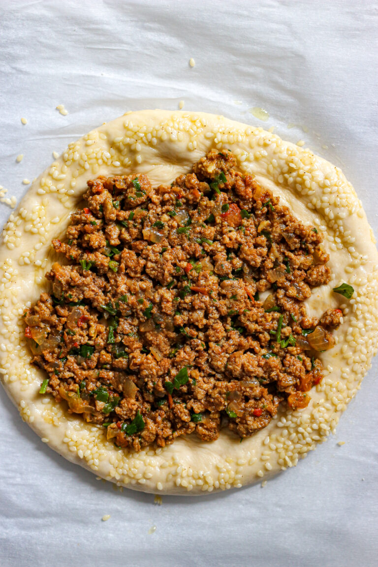 Middle Eastern Lamb Flatbread Fig & Olive Platter