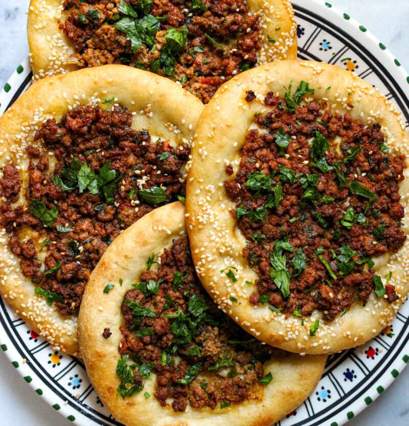 Middle Eastern Lamb Flatbread Fig & Olive Platter